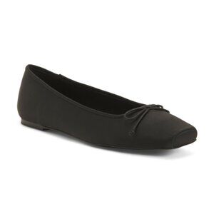 BLACK SUEDE STUDIO Stan Snip Toe Ballerina Flats